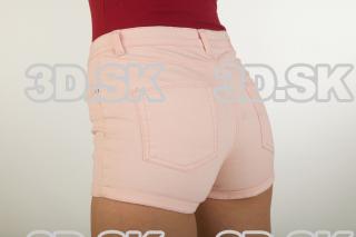 Pelvis pink shorts of Jean 0004